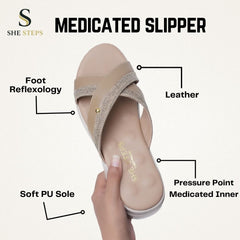 Leather Medicated Slipper