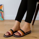 Synthetic Leather Medicated Slipper