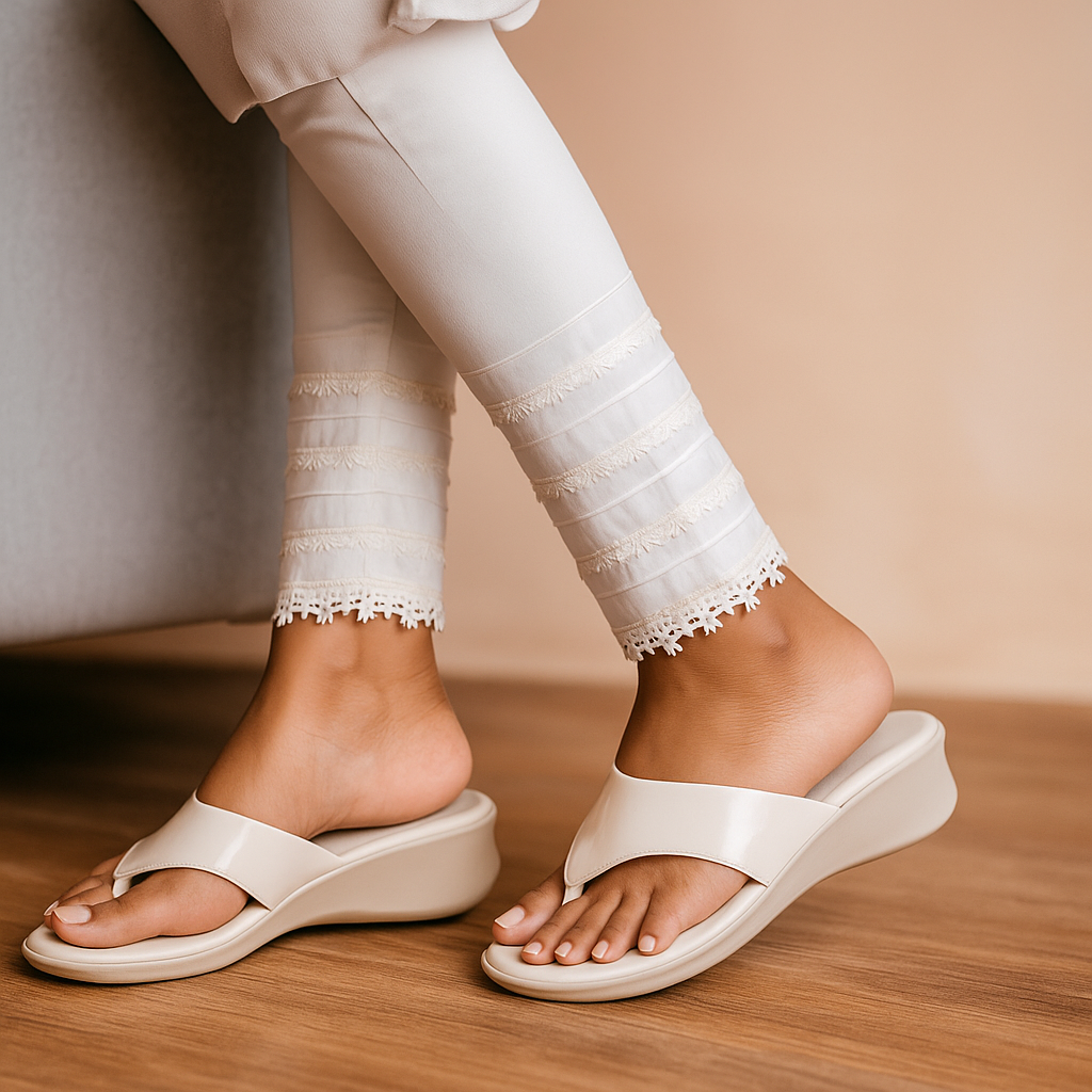 Synthetic Leather Medicated Slipper