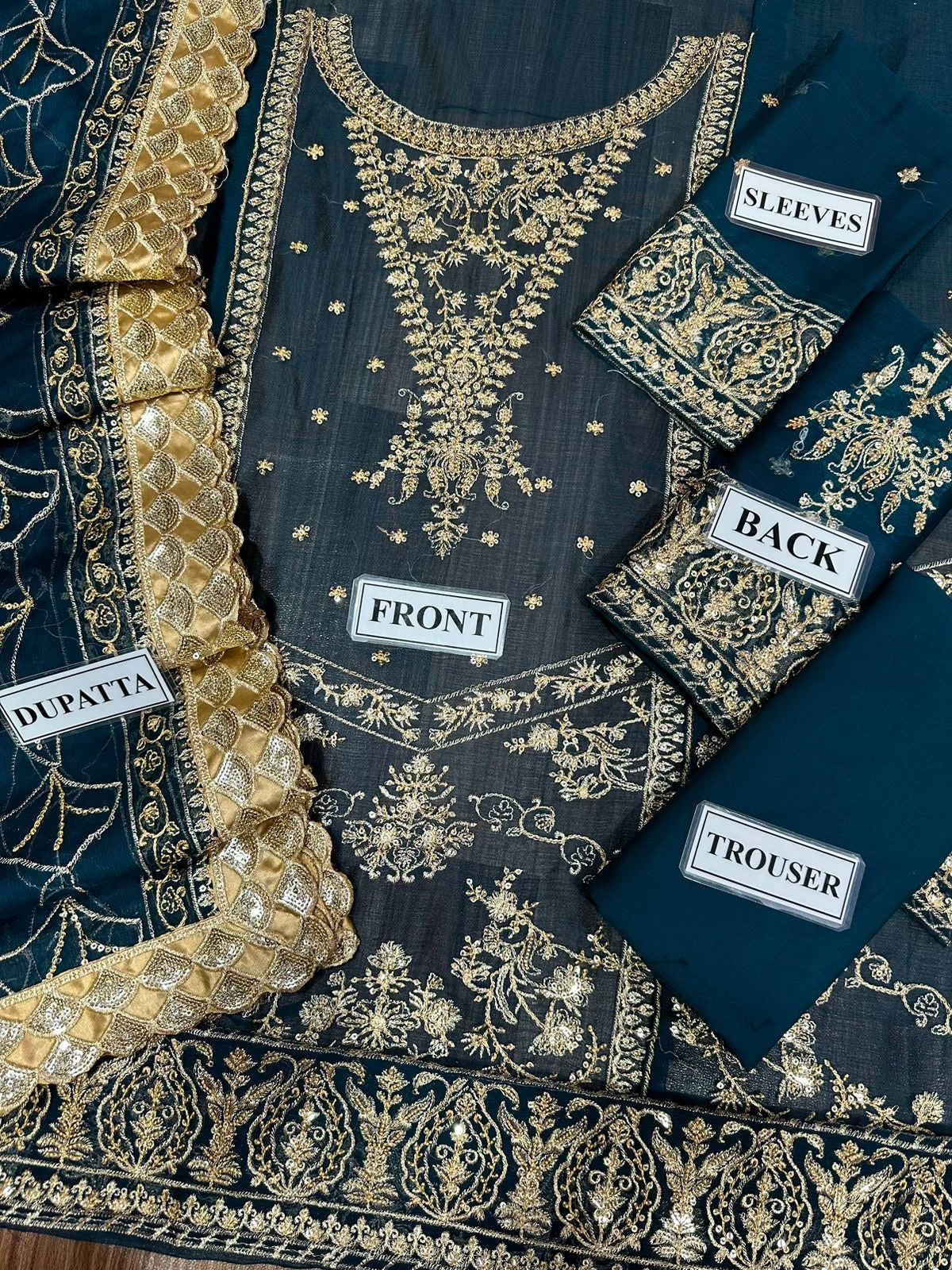 Asim Jofa Chiffon Party Wear Dress | 5330