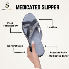 Leather Medicated Slipper