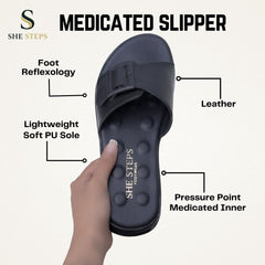 Leather Medicated Slipper