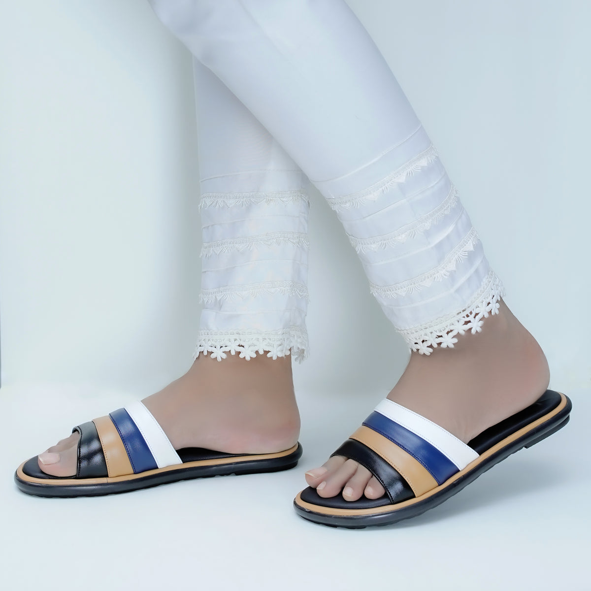 Synthetic Leather Medicated Slipper