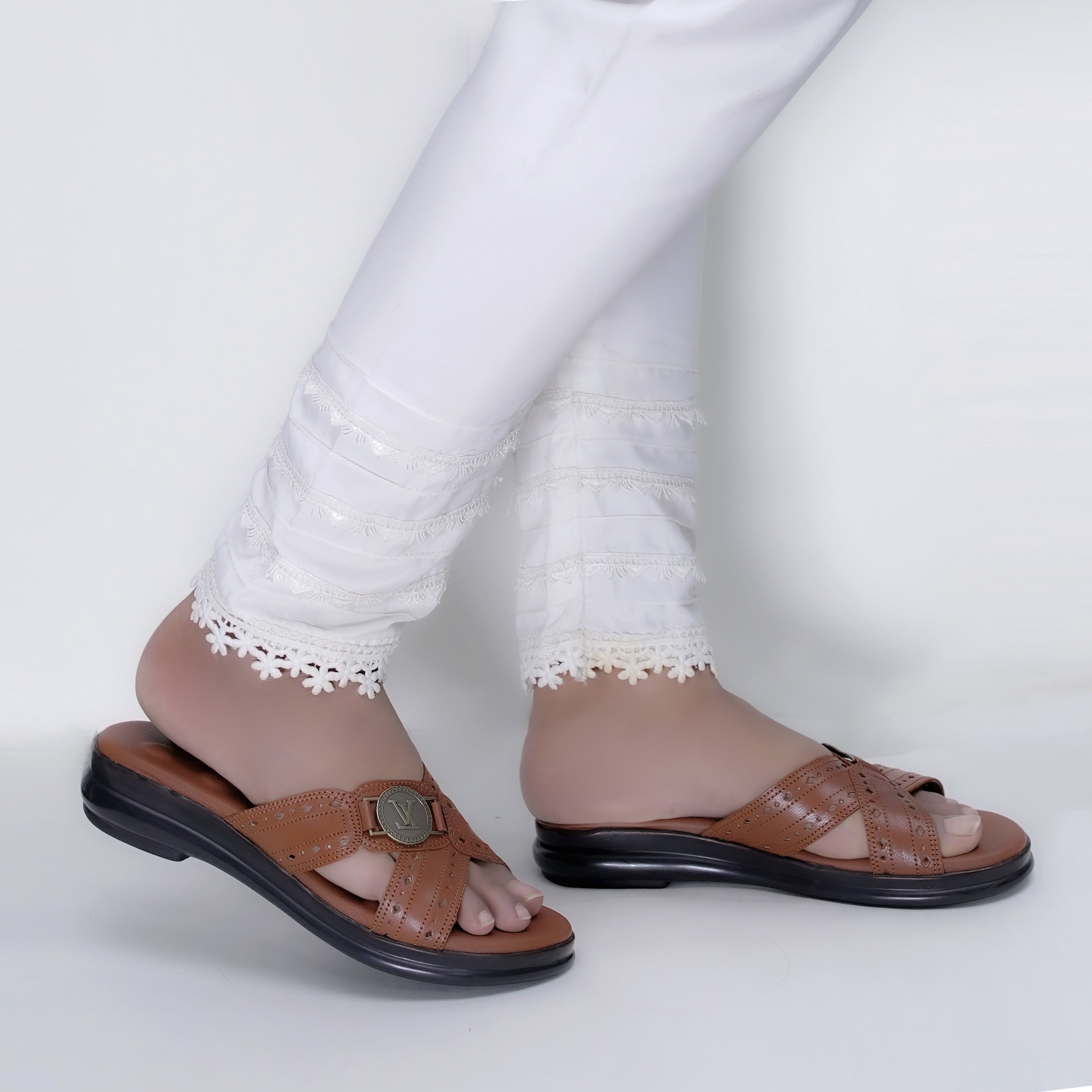 Leather Medicated Slipper