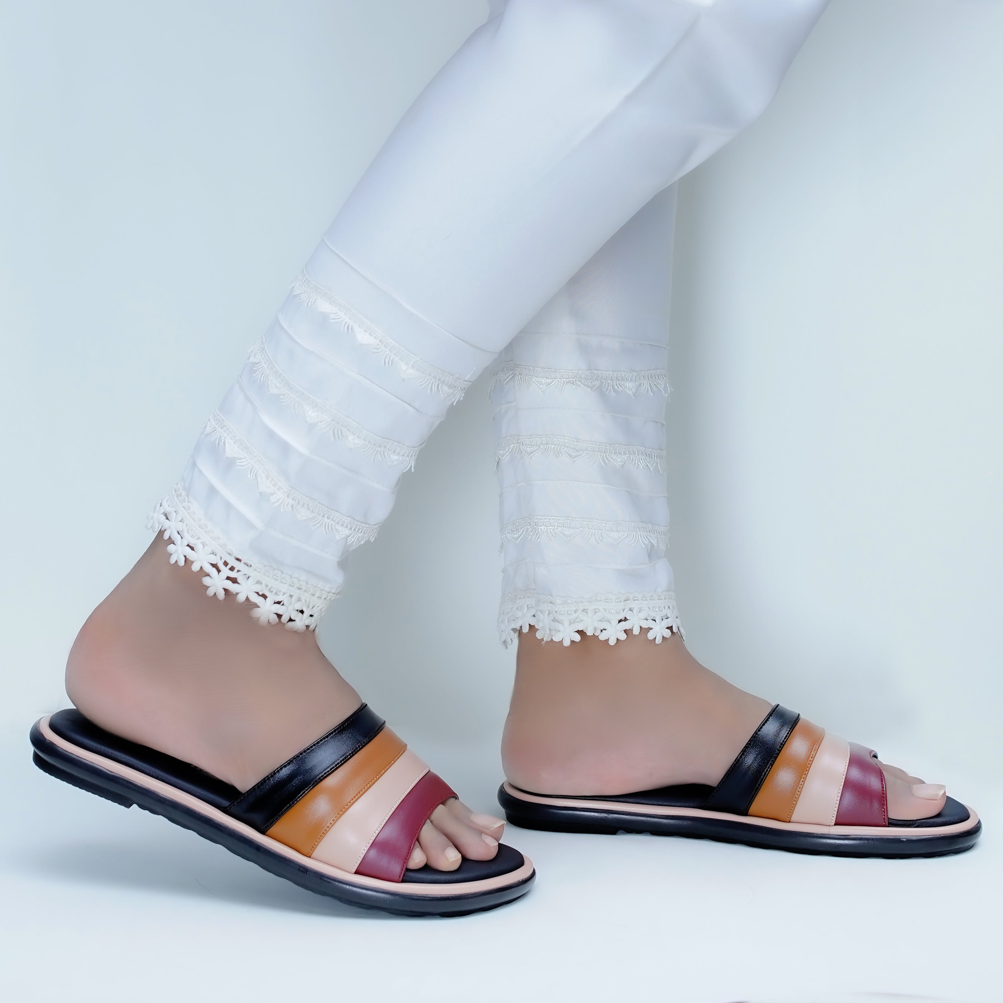 Synthetic Leather Medicated Slipper